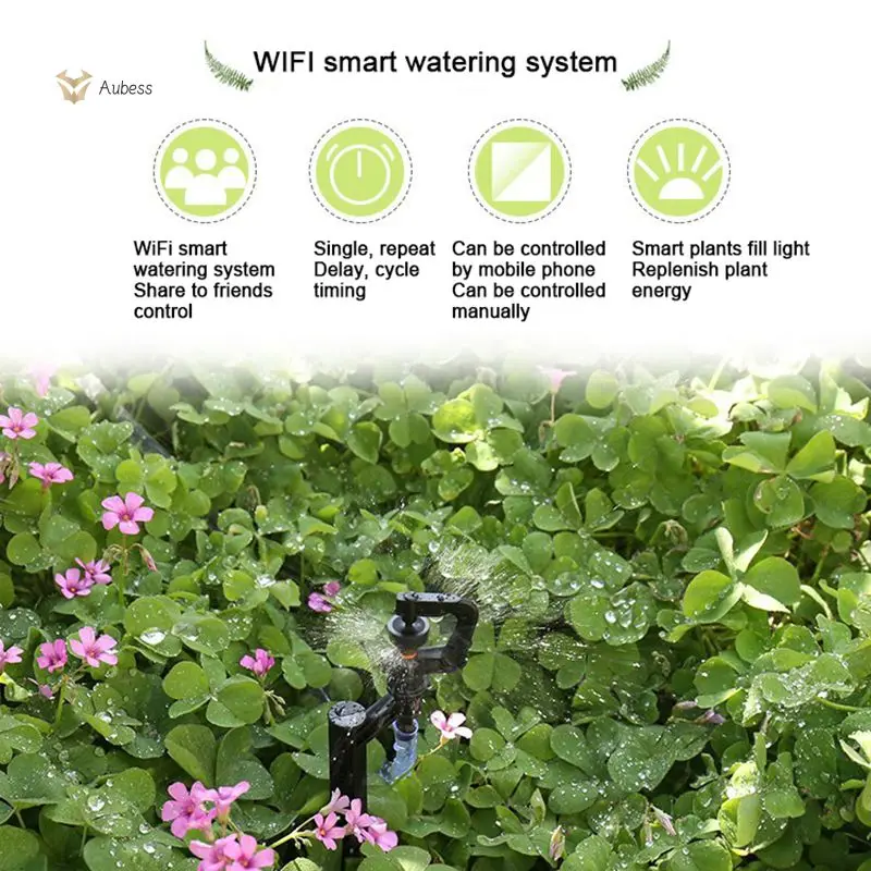 

High-power Smart Multi-sprinkler App Timing Irrigation Gardening Watering Artifact Multi-functiona Multi-accessories Wifi Tuya