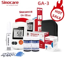 Sinocare Sannuo GA-3 Glucometer Diabetes Blood Glucose Meter or Test Strips Lancets Glm Medical Blood Sugar Diabetes Tester