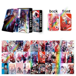 30PCS Anime DARLING In FRANXX Photocard Zero Two Lomo Card Photo Cards For Fans Collection cartoline giocattoli per bambini regalo