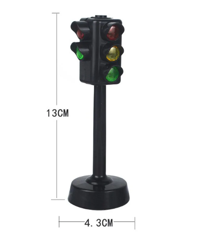 Children\'s toys, preschool safety education simulation, traffic signal lights, road signs, gas stations, car models, children pr
