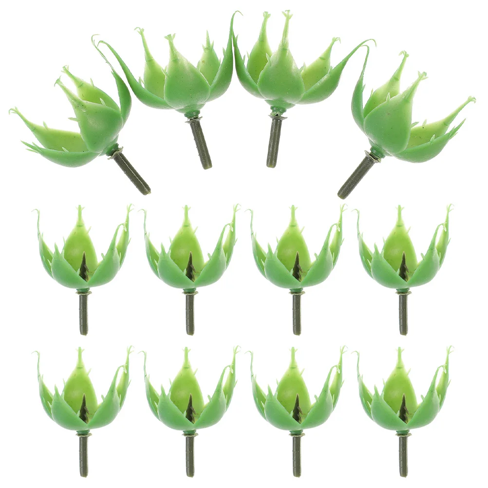 Têtes de fleurs artificielles Calyx de roses, 200 pièces, sépales florales préservées, accessoires artisanaux, matériaux d'arrangement floral pour bricolage