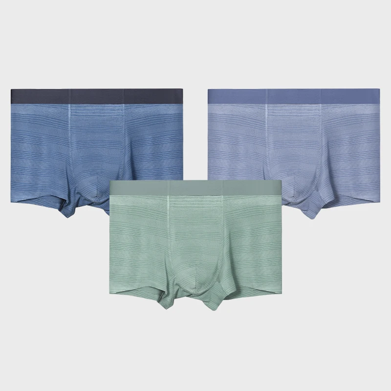 1 Stück antibakterielle Herren-Slips für den Sommer, dünne Modal-Boxershorts für Herren, atmungsaktive Sport-Boxershorts