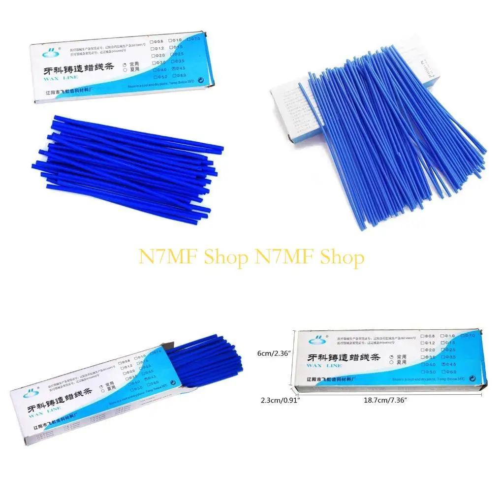 N7MF الصب الشمع الأسلاك مجموعة الأسنان المجوهر