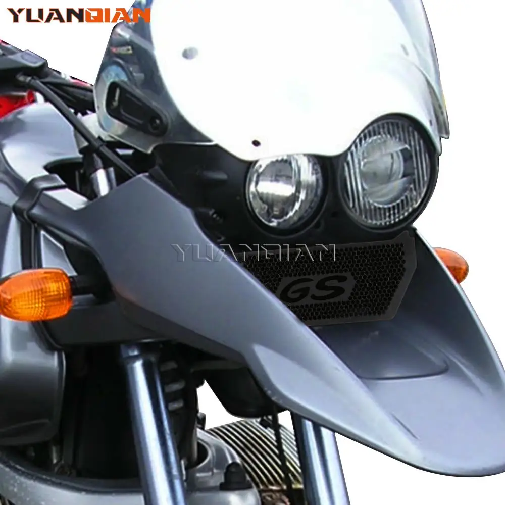 For BMW R1150GS R1150GSA ADV R 1150 R1150 GS GSA Motorcycle Oil Cooler Radiator and Headlight Headlamp Protector Guard Cover Cap