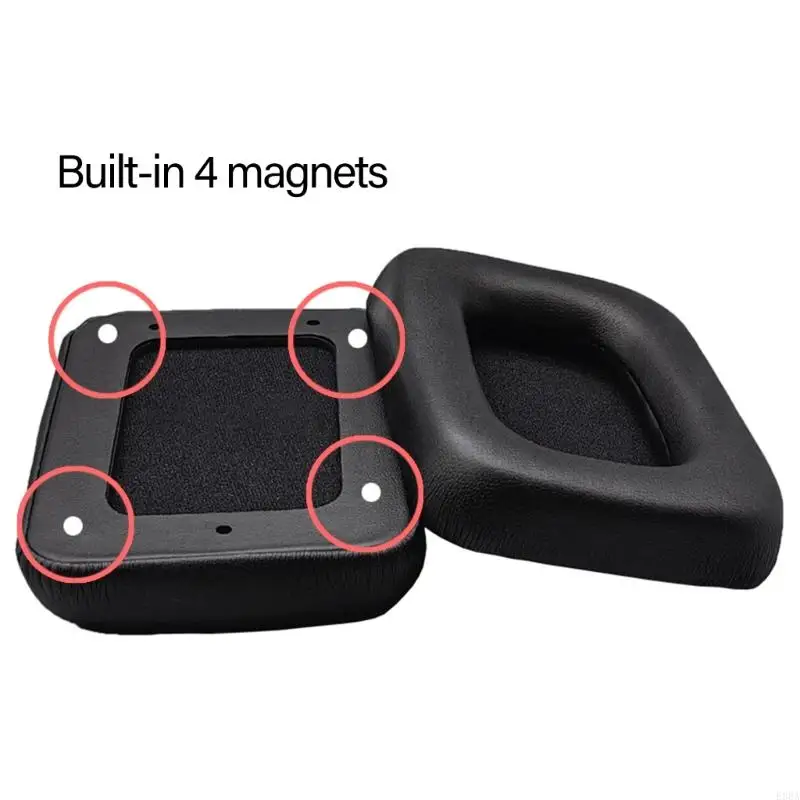 بطانة للأذن بديلة من playnicelol لسماعات Harman KardonBT فوق الأذن غطاء للأذنين مرفق وسادات أذن من رغوة الذاكرة من الجلد البروتيني