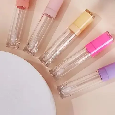 8ml Cosmetic Sample Container Package DIY Lip Balm Tube Container With Cap Refillable Empty Lipstick Bottle Lipgloss Tube