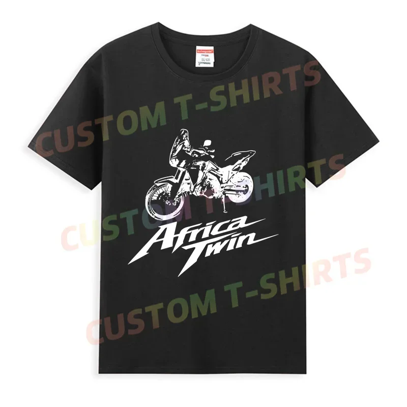 

2024 Men T Shirt Casual Africa Twin T-shirt Graphic Oversized Sports Tops Breathable Comfortable Streetwear S-3XL Cool Tee