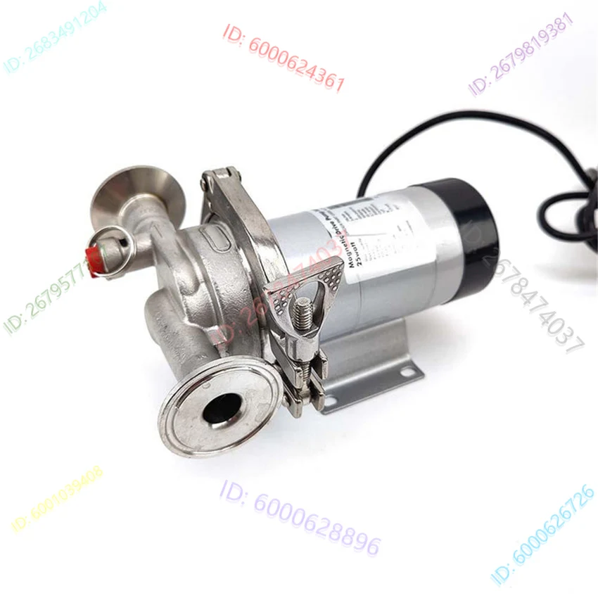 

KL27519 Quick Mount Chuck Magnetic Pump 25W 3 Inch Tri-Clover Stainless Steel Pump Electromagnetic Pump 220-240V 19L/min 3.4m