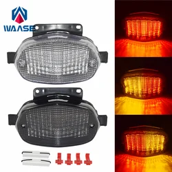 Waase-luz trasera de freno para Suzuki GSXR1000, GSX-R, 1000, K1, K2, 2001, 2002, e-mark, luz LED integrada