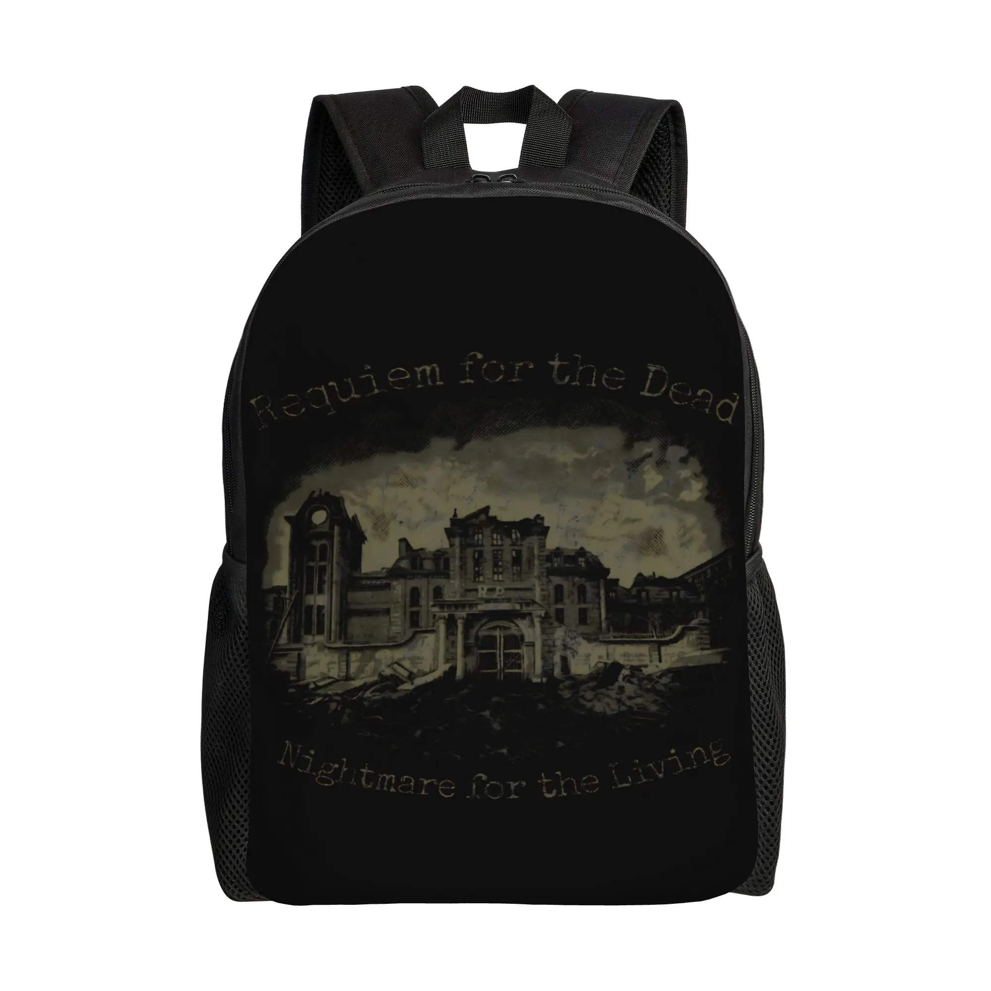 

Resident Evil 9 Requiem Raccoon City RPD Backpack Pretty Backpacks Student Sport Soft School Bags High Quality Rucksack