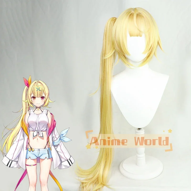 Virtual YouTuber NIJISANJI Orihimeboshi Hoshikawa Sara Cosplay Wig Halloween Christmas Woman Men Adult Wig