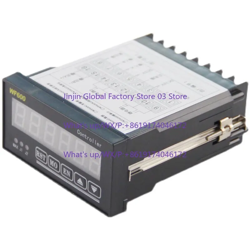 WF600Digital Display Meter Displacement Angle Controller Incremental Intelligent Display Meter Single Turn Pulse Detection Meter
