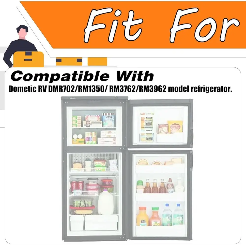 RV Refrigerator Power Supply Circuit Board Compatible for Dometic RV DMR702/RM1350/RM3762/RM3962 Model Refrigerator, Replace# 38