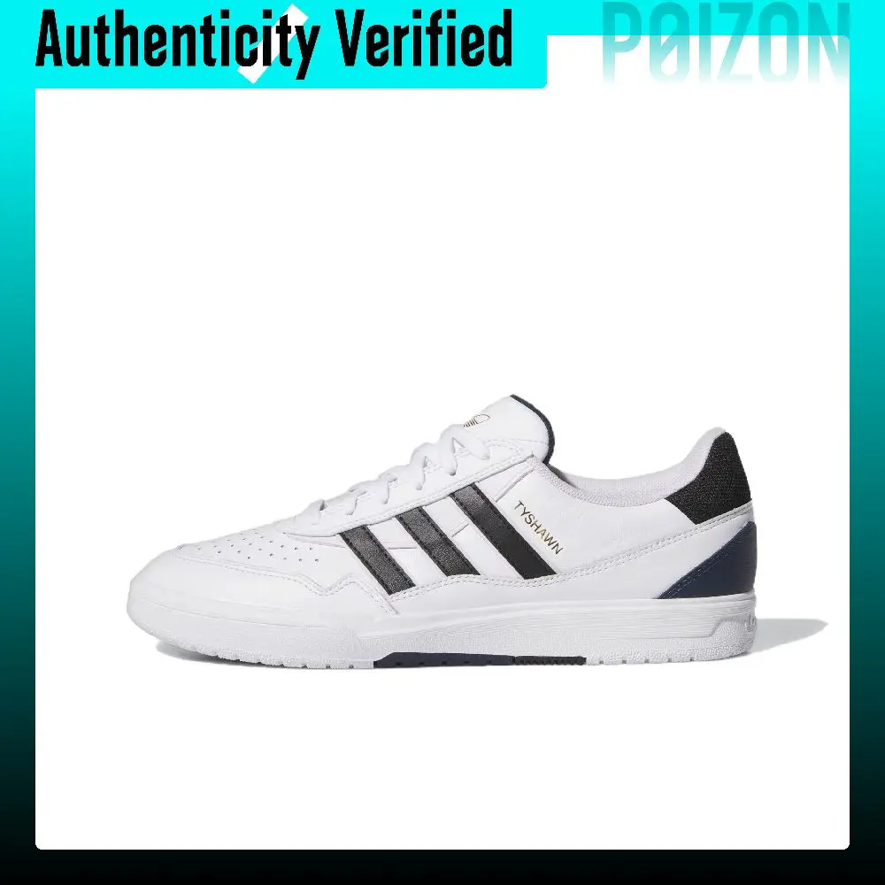 Adidas Originals Tyshawn Skate Shoes Unisex Low-top White/Black/College Navy IF9710