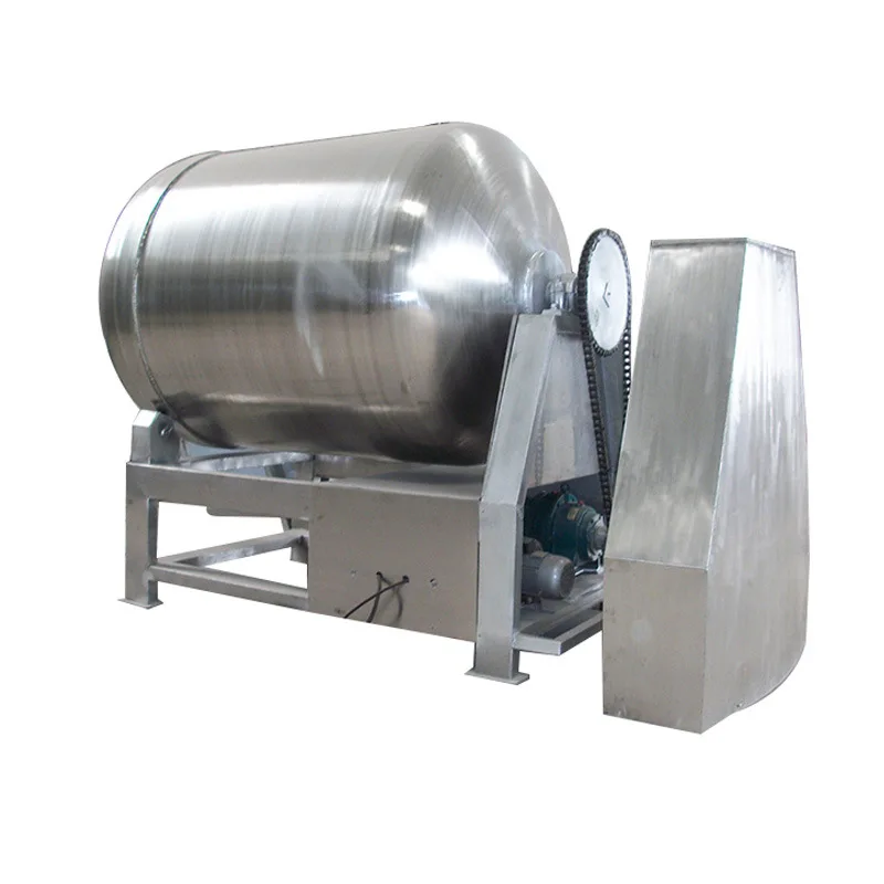 Automatic meat product vacuum tumbling machine