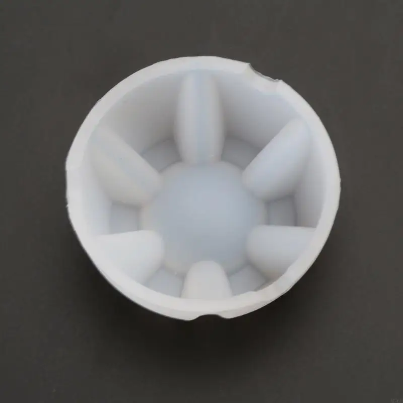 M76B Inverted Flower Base Silicone Cup Mold Toning Color Cup Diy Hand-adjusted Cup Baking Liquid Distribution Cup Model