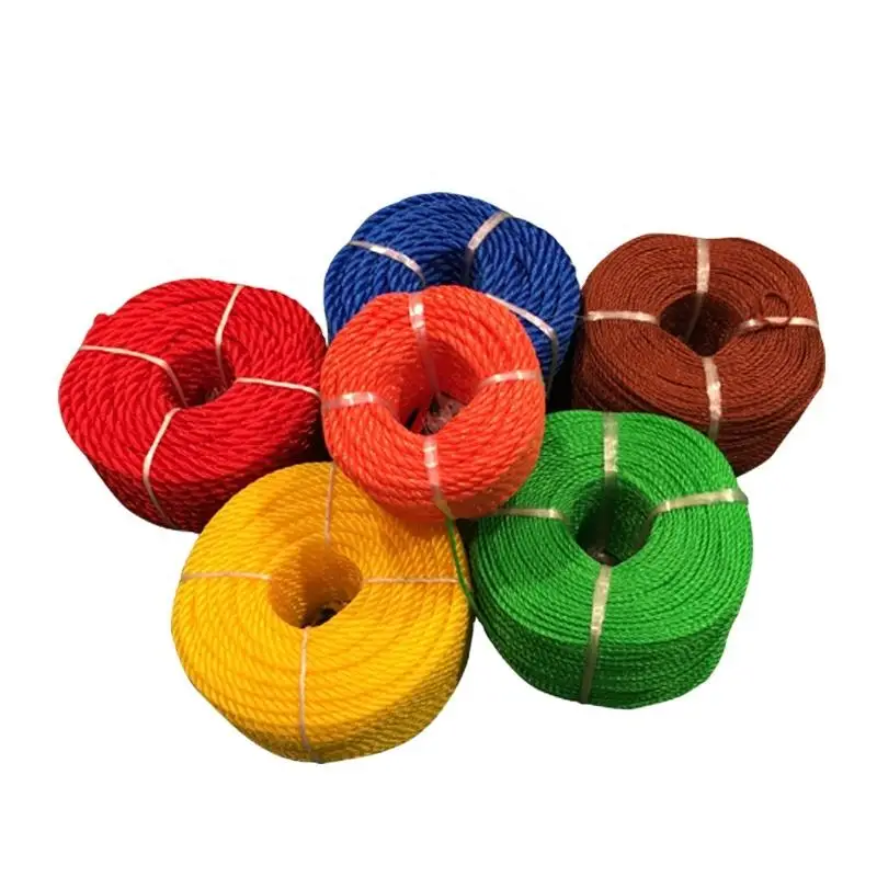 

High Quality Lobster Trap Rope in 3-Strand PP Twisted Packing Rope for Fishing Industry PP Rope
