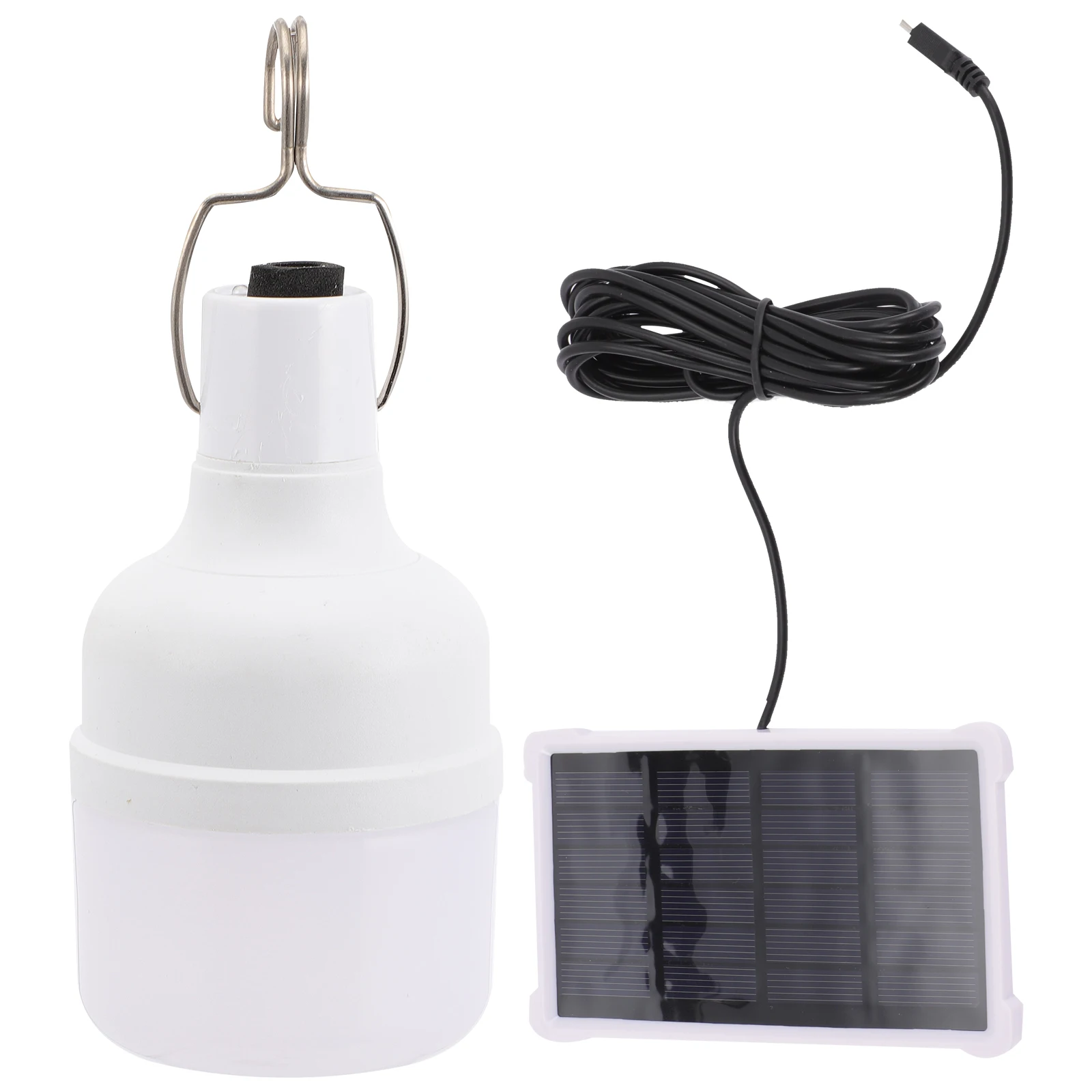 

Light Plastic Rechargeable Light Garden Camping 55 Powered Bulbs Solar Solar Bulbs Powered LED Night Lights Small