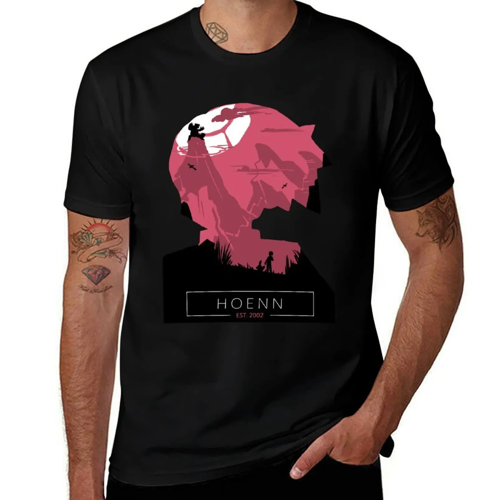 

Hoenn Region- Ruby Version. Classic . T-Shirt man t shirt graphic man t shirt heavy cotton T-Shirt