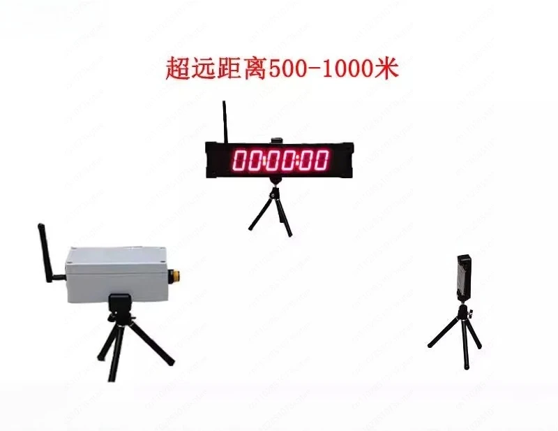 Wireless Infrared Laser Timer Roller Turnback Running Kincana 100-meter Dash Test Racing Car
