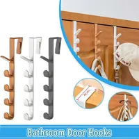 3Pcs Door Hanger Clothes Rack for Hanging Door Organizer Caps Hooks Purse Holder Home Storage for Bedroom Hooks Bags Rails