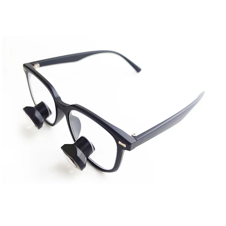 

3.0X New Design Classic Black Frame Loupes Through the square Lens Medical Loupes J20