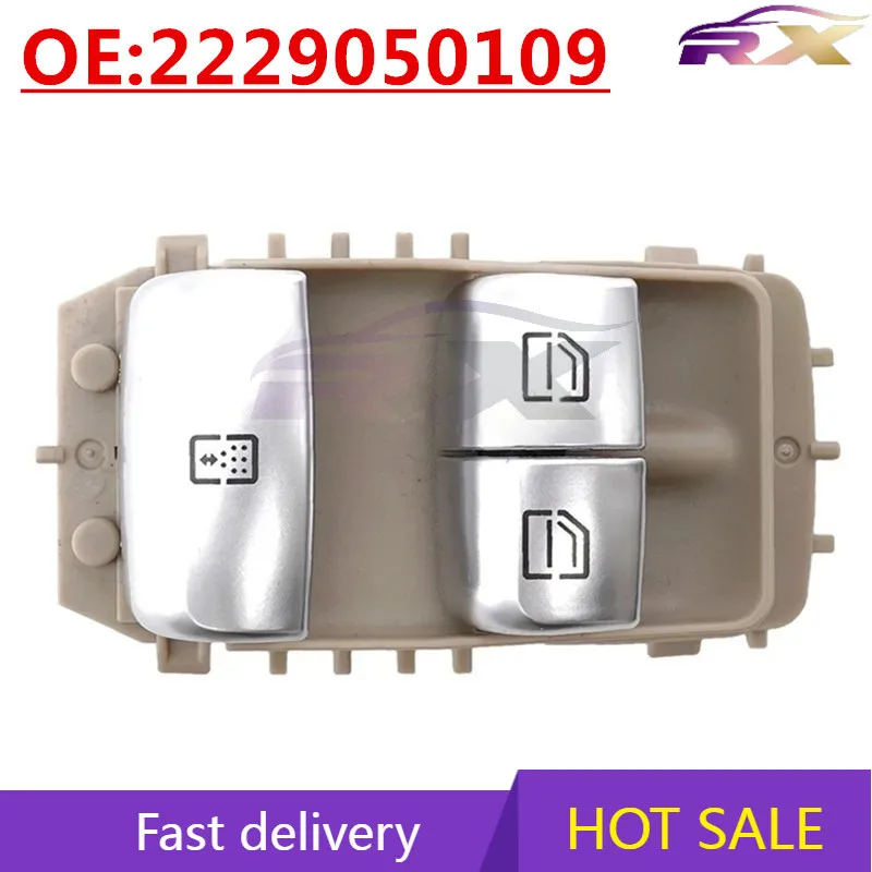 

OEM:2229050109 Suitable For Mercedes-Benz Auto Parts Glass Lifter Switch Power Window Adjustment Master Switch