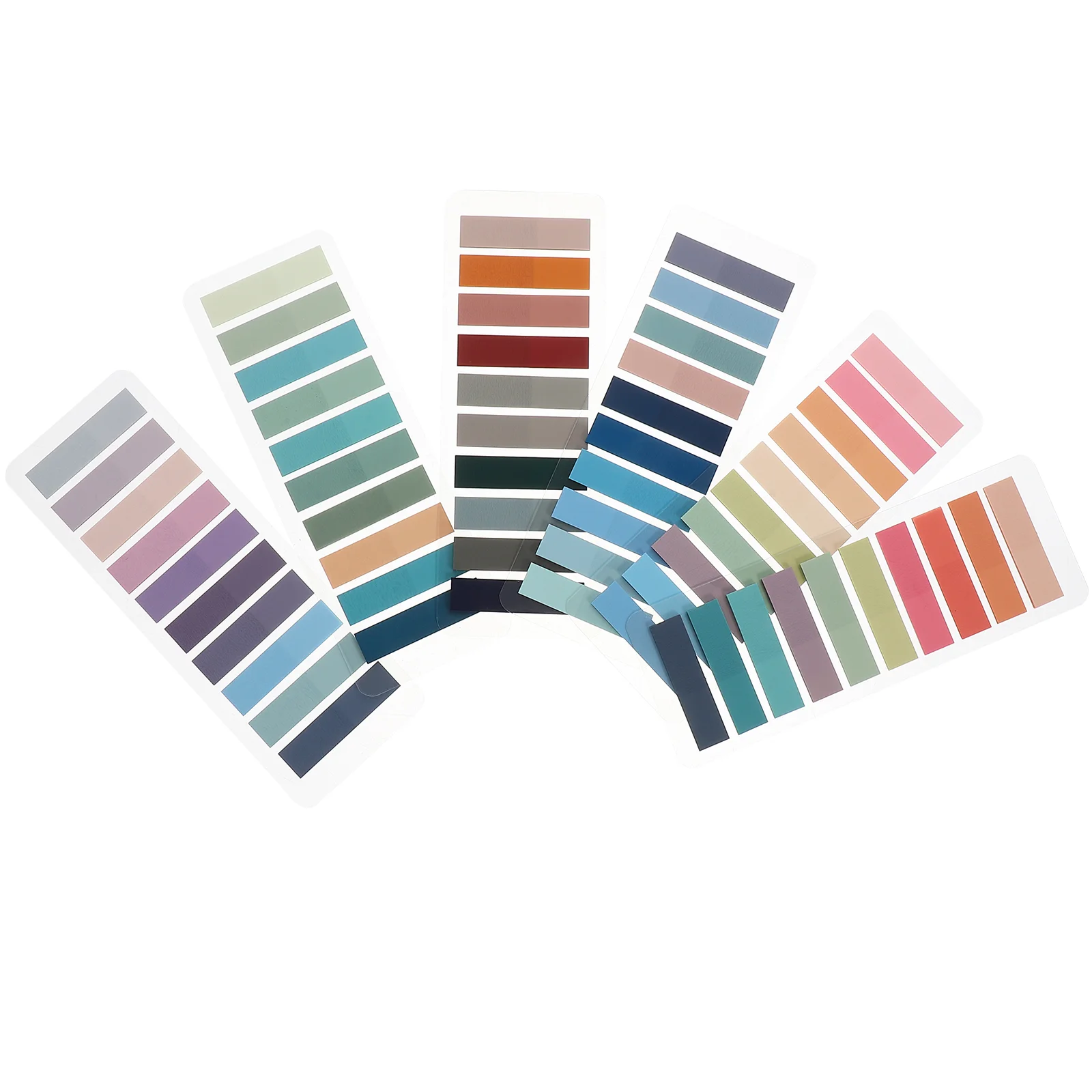Note Color 60 Index Stickers Self-adhesive Portable Handwritten Label Transparent Tabs
