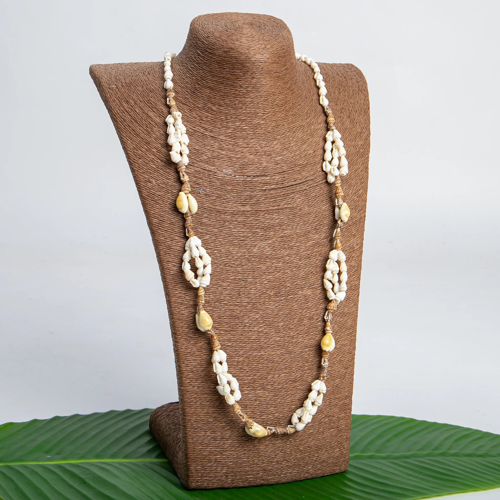 3pcs Sale Vintage Seashell Lei Necklace Hawaii Island Retro 80s Aloha Love Beach Wedding Bridesmaid Polynesian Gift Cowrie Shell
