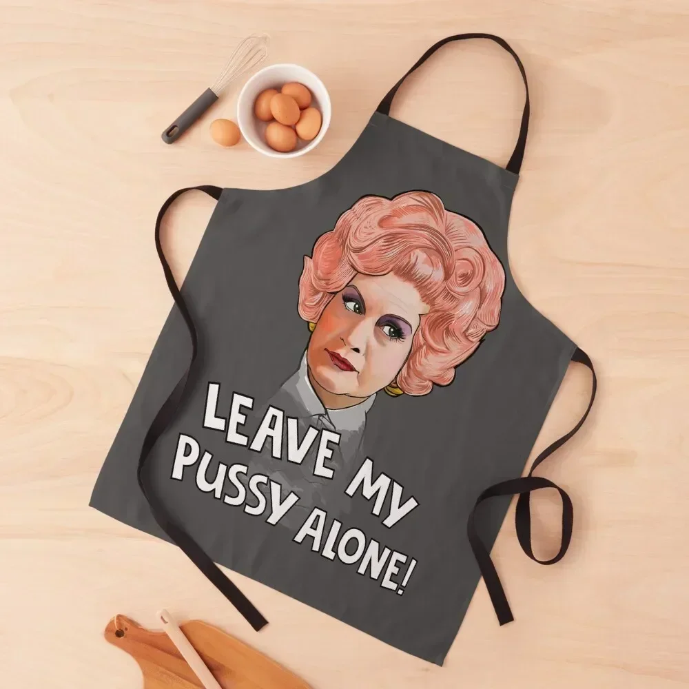 

Миссис Слокаombe - оставьте мою киску самостоятельно! Фартук, милая кухонная и домашняя униформа шеф-повара для мужчин, кухонные вещи и домашний фартук