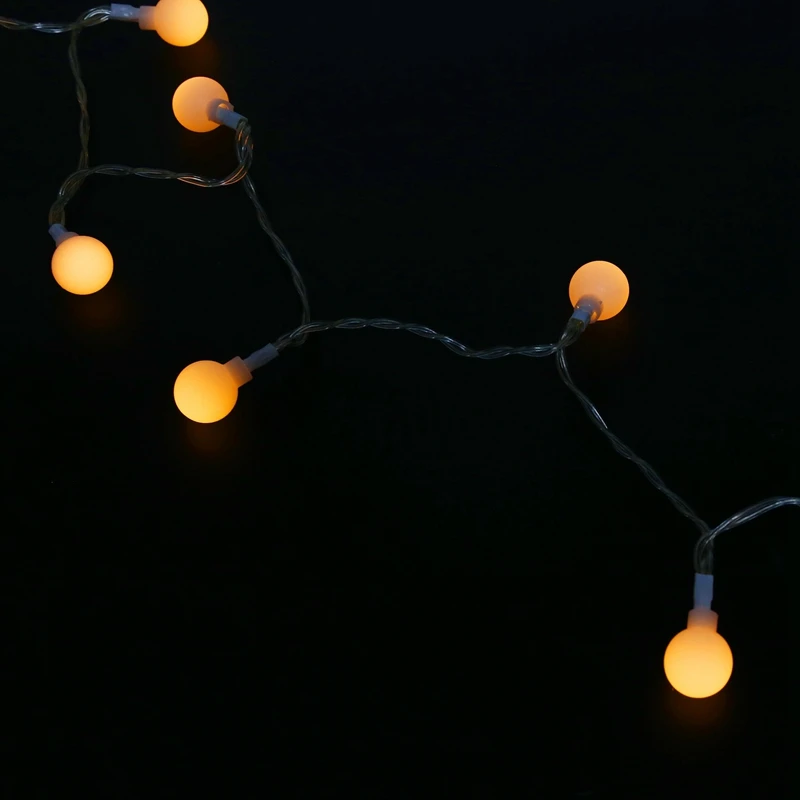 5 Meters 50 Ball Pendant With 13 Key Remote Control Waterproof Battery Box Lights