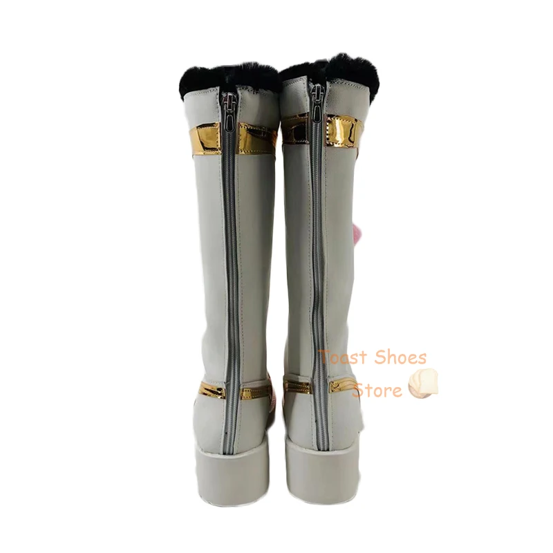 Game Genshinimpact Yaoyao Cosplay Boots Comic Game for Con Halloween Party Cosplay Costume Prop Lovely Sexy Style Shoes