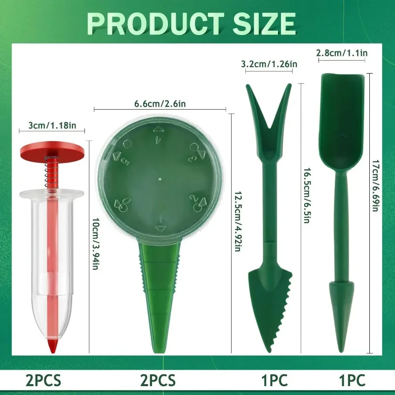 Mini Seeder Manual Seeder Small Seeder Adjustable Multi-functional Gardening Seed Planter Handheld Flower and Plant Sowing Tool