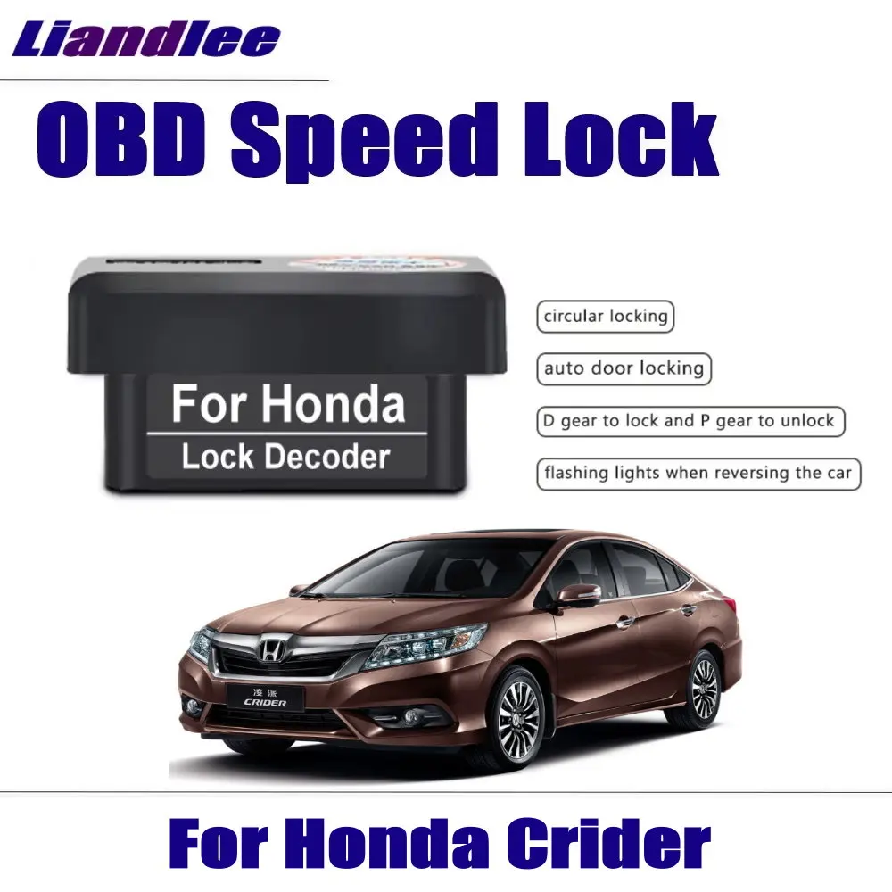 For Honda Crider (GM/FR) ENVIX (FS) 2013-2026 Car Auto Automatic Door Closer Speed Lock OBD Decoder Module Accessories
