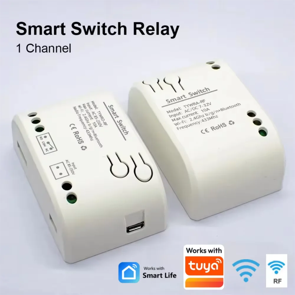Garage Door Opener wifi Remote Controller Supprot Alexa Google home Access Control System Voice Remote Works With Tuya APP