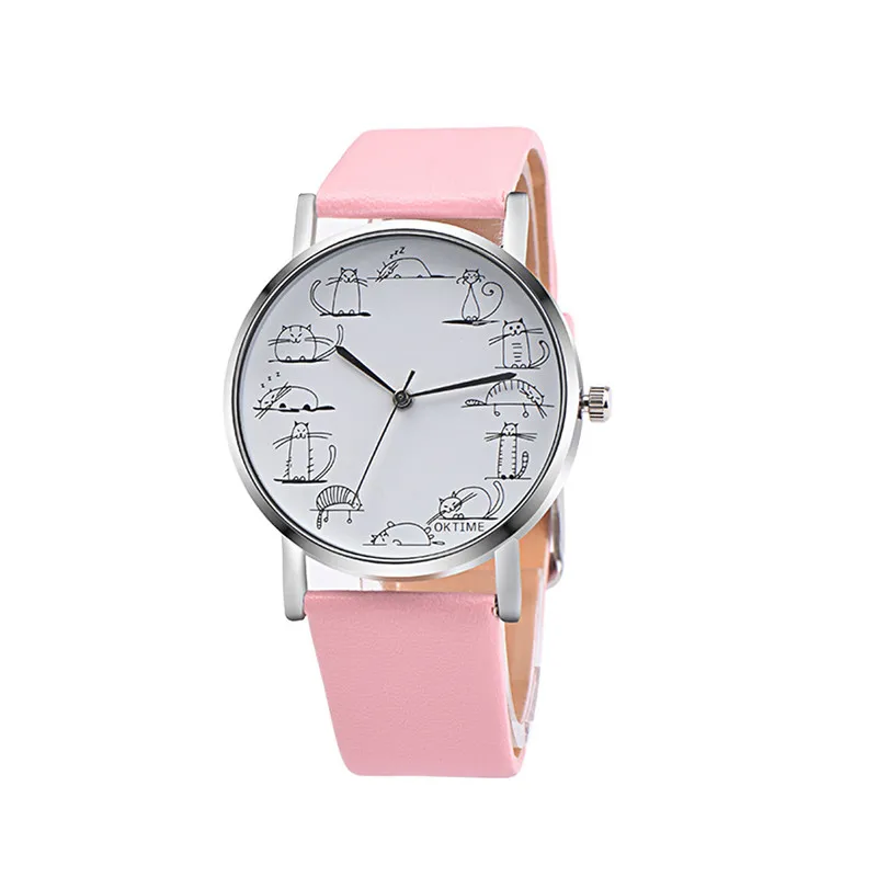 Ladies Watches Casual Women Watches Cute Cat Watches Female Wristwatches Quartz Dropshipping relogio feminino 2023