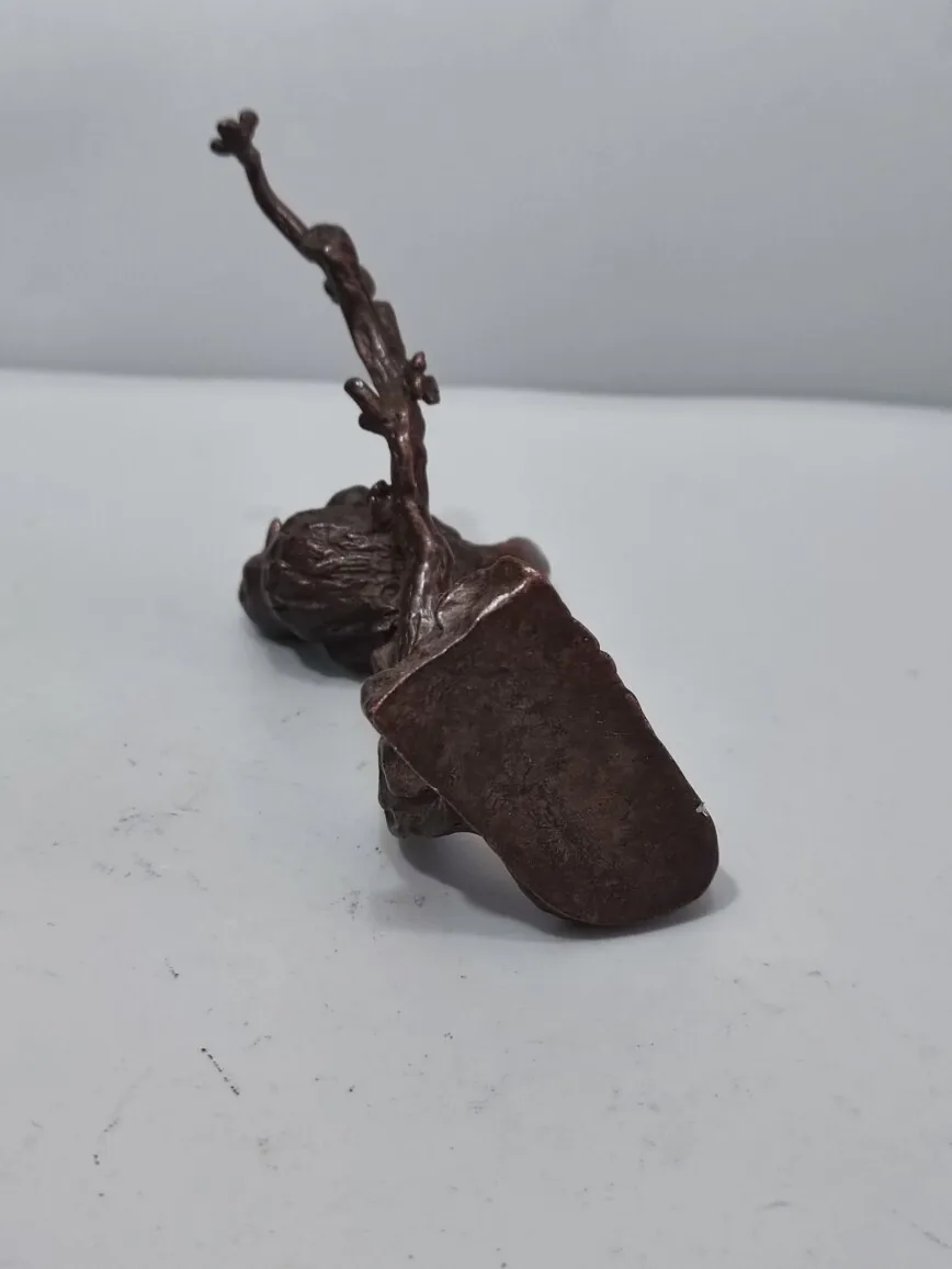 Fine Chinese antique bronze festive small ornaments Home decorative