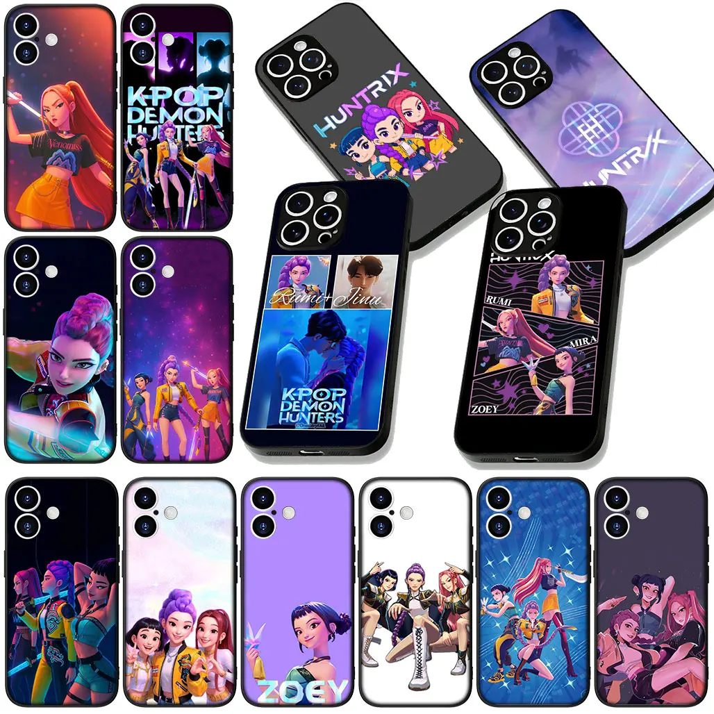 Phone Cover KPop Zoey Demons Mira Hunters Rumi X for Xiaomi Redmi Note 13 14 ProPlus A4 A3 Pro Plus 13C Pro+ Note13 Note14 Case