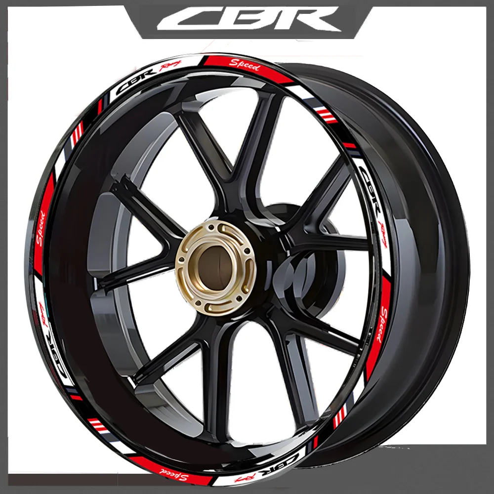 

For Honda CBR Wheel Stickers Motorcycle Accessories RR F4i 1000RR 600RR CBR650R CBR500R CBR250R 650R 650F 500R 400R 250R 954 600