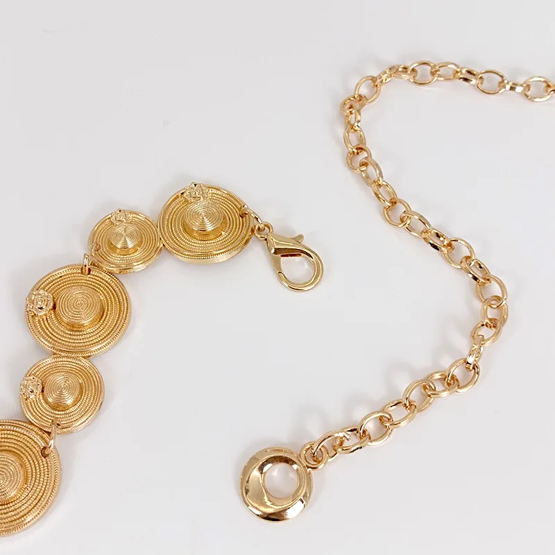 الفيروز الخصر سلسلة المرأة الخصر سلسلة محارة حزام على شكل سلسلة البطن لفستان