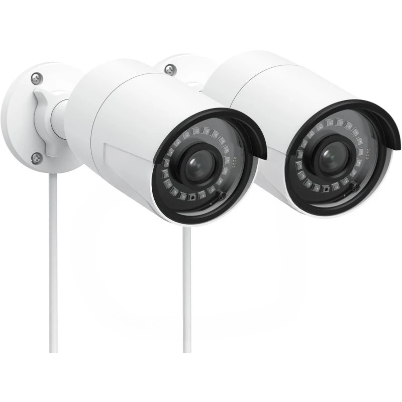 

5MP PoE Security Camera, Outdoor Indoor Surveillance for home, Person/Vehicle/Pet Detection, Time-Lapse
