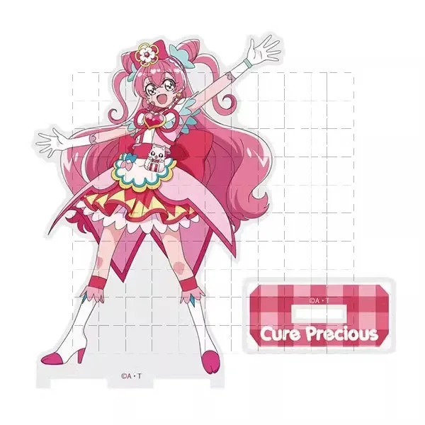 Anime Precure Pretty Cure Acrylic Stand Doll Cure Precious Spicy Yum-yum Figure Model Plate Cosplay Toy for Gift