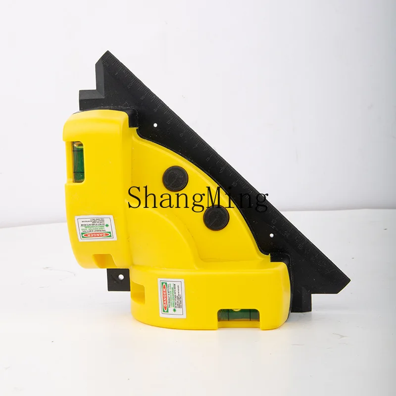 

PYH accurate effect zero error triangular infrared laser level with its own measuring ruler 90 ° laser super