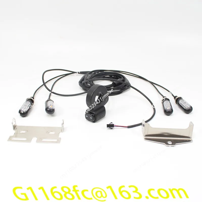 IGO-E Ebike Elektrofahrrad Blinker Kit Set 36V 48V52V 72V Fluss blinkendes wasserdichtes Kabel