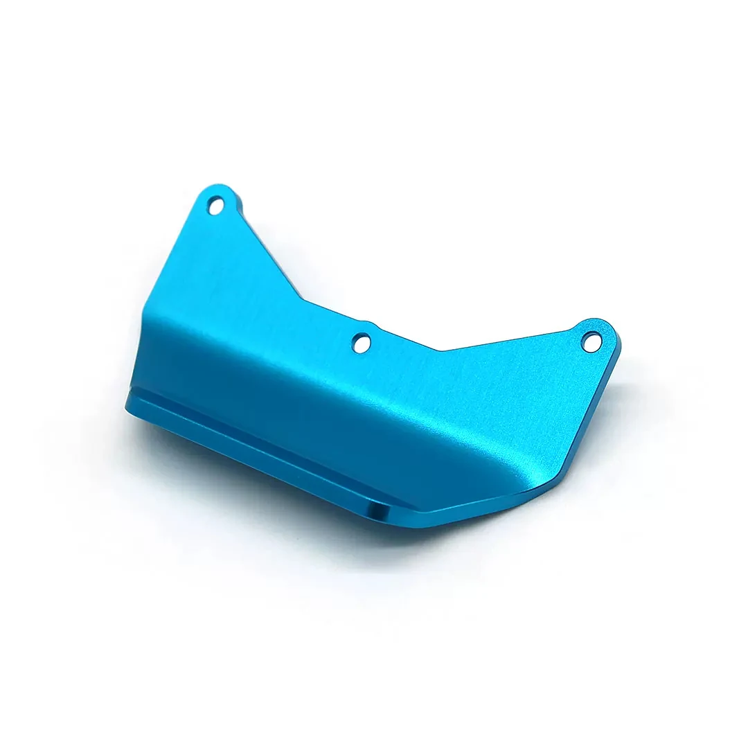 HOT RACING Aluminum Front Skid Plate for Tamiya HORNET EVO 1/10 RC Buggy Upgrade Hop-ups Parts