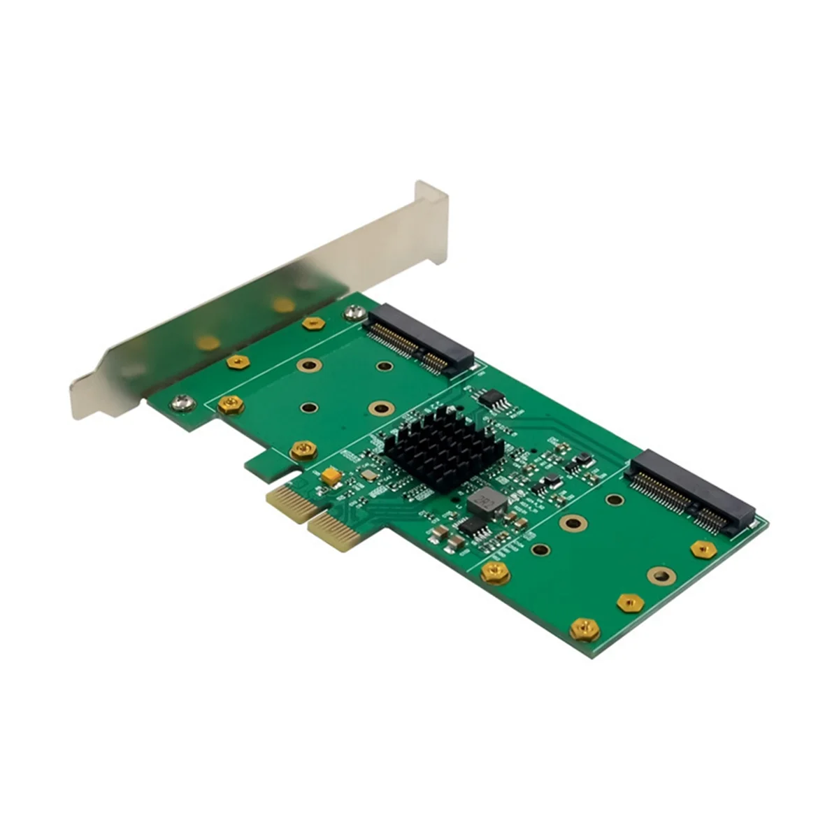 88SE9230 Raid Card PCI-E X2 Expansion Card Support 4 Port M-SATA SSD Devices RAID Function Raid Expansion Card