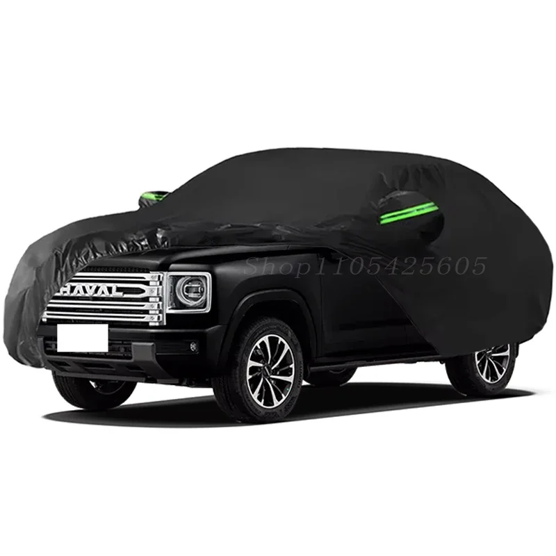 For Haval H9 Car Cover Outdoor Sun Shade Rain Snow Dust Frost Resistant Anti-UV Cover Waterproof All Weather for Automobiles
