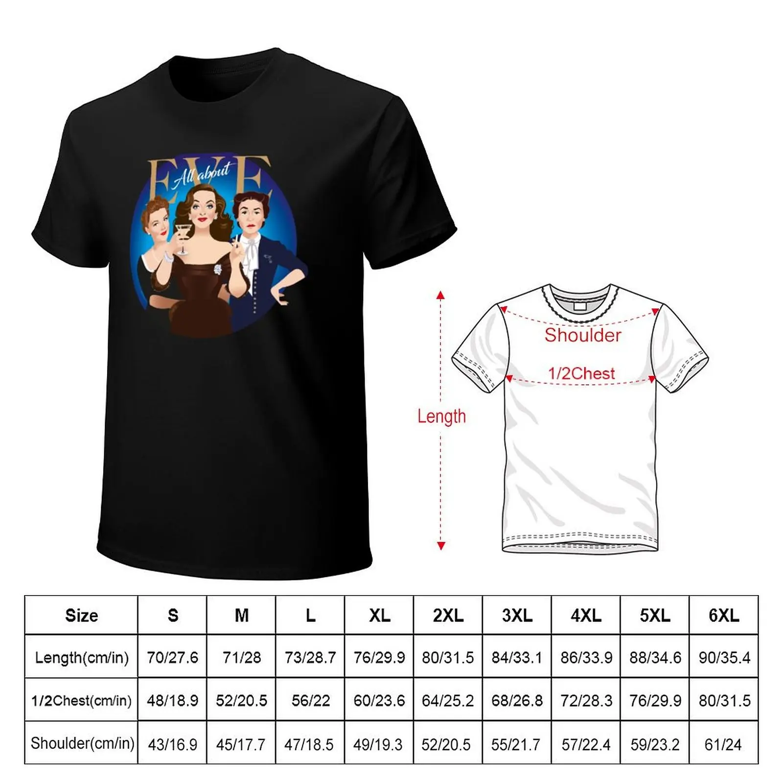 All about Eve T-Shirt Modern Style Print T-Shirt