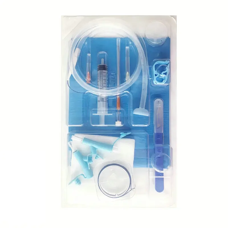 Wholesale 12-24Fr Silicone Gastrostomy Tube Or PEG Kit For Food Feeding PEG Kit