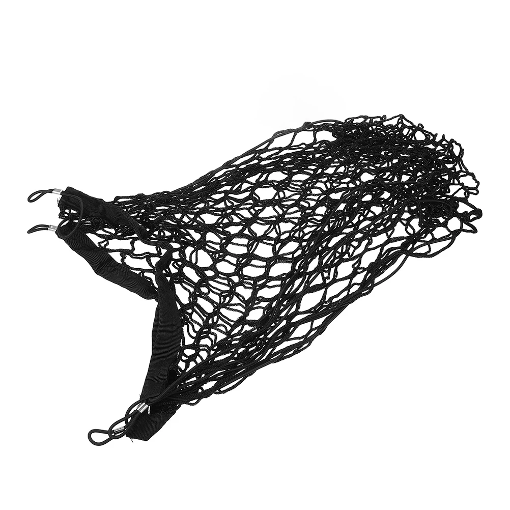 

Dual Layer Car Trunk Storage Mesh Net High Strength Elastic ganizer Black Cargo Nets SUV Truck Storage Solution